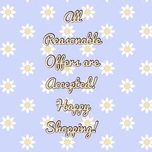 Please feel free to make offers💕